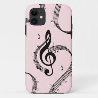 Climactic G Clef Music Pink
