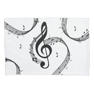 Climactic G Clef Pillowcase