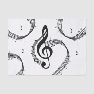 Climactic G Clef Tissue Paper