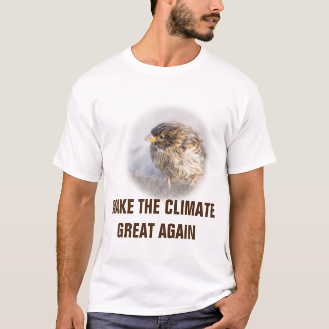 Climate change awareness T-Shirt (Front)