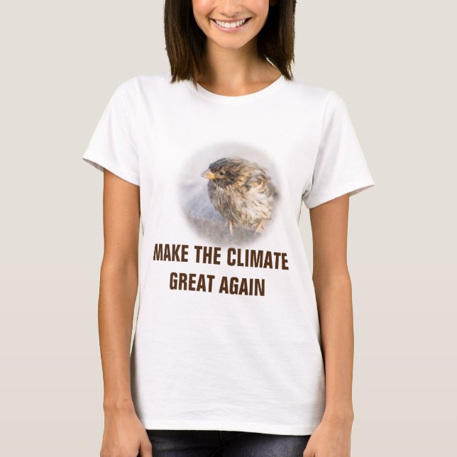 Climate change awareness T-Shirt (Front)
