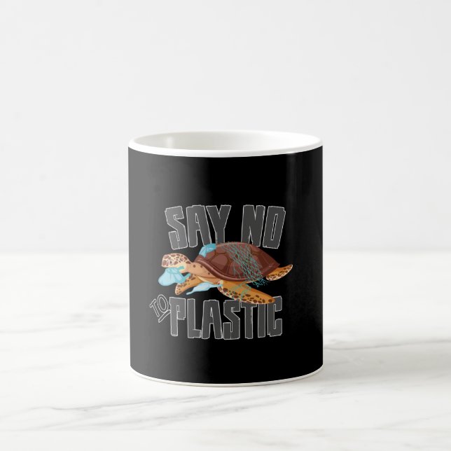 Climate Change CO2 Future Planet Earth Gift Idea Coffee Mug (Center)