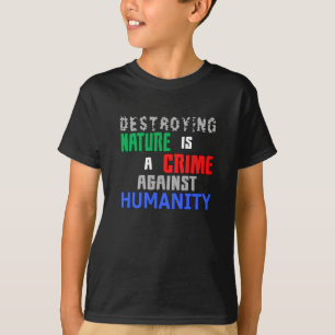 Climate Change Earth Future Planet CO2 Gift Idea T-Shirt
