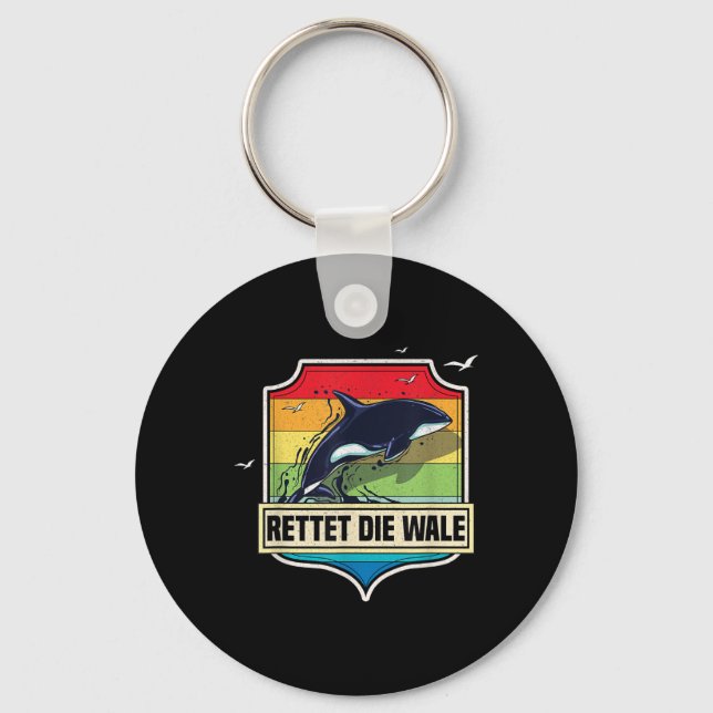 Climate Change Environmental Protection Nature Pro Key Ring (Front)