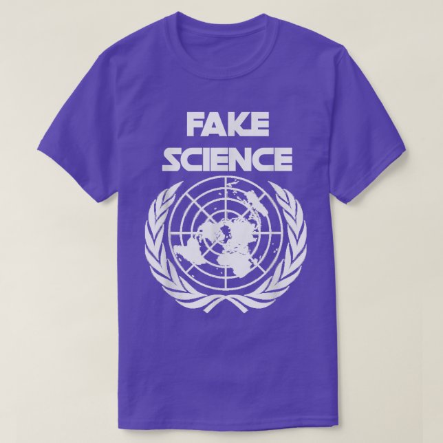 Climate Change Fake Science UN Political Humour  T-Shirt (Design Front)