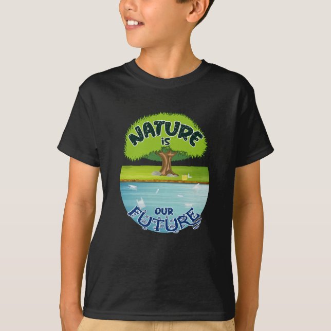Climate Change Future Planet Earth CO2 Gift Idea T-Shirt (Front)