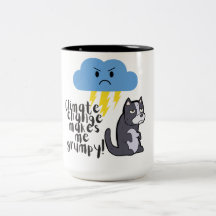 Climate Change Grumpy Mug