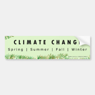 Climate Change Hoax Bumper Sticker