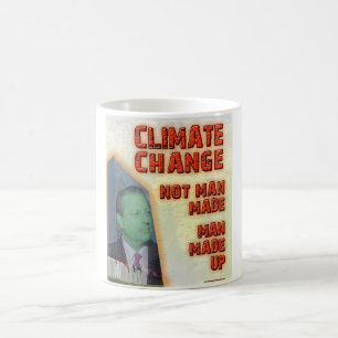 Climate Change is Man Made Up Coffee Mug