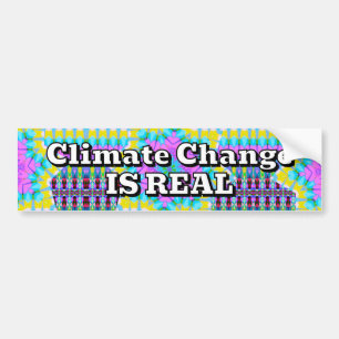Climate Change IS REAL Bumper Sticker