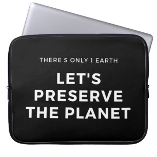 climate change is real laptop sleeve