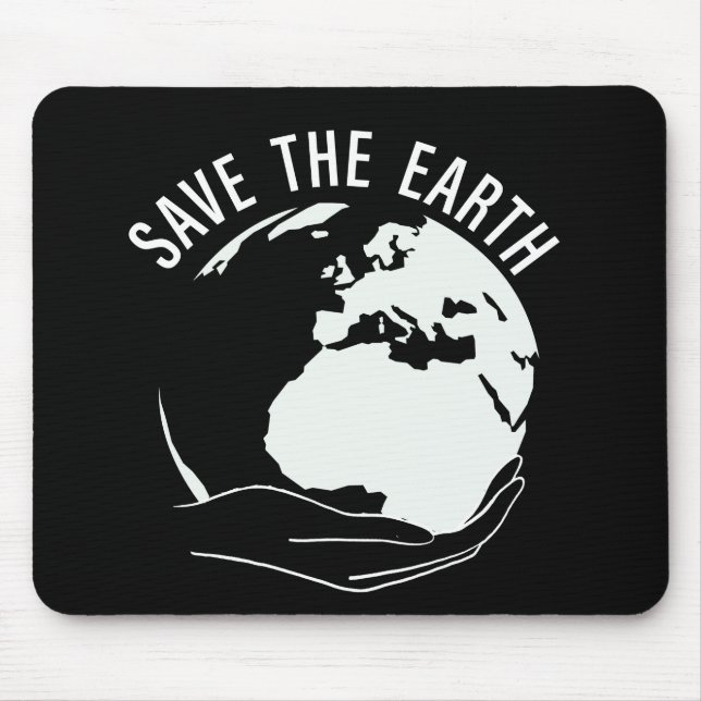 climate change is real mouse mat (Front)