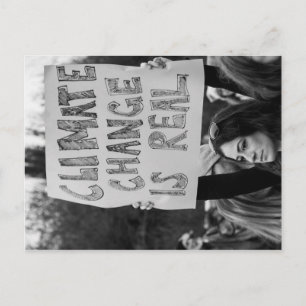 Climate Change is Real Postcard