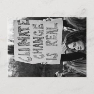 Climate Change is Real Postcard