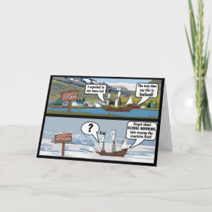 CLIMATE CHANGE JOKE CARD