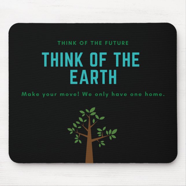 climate change mouse mat (Front)