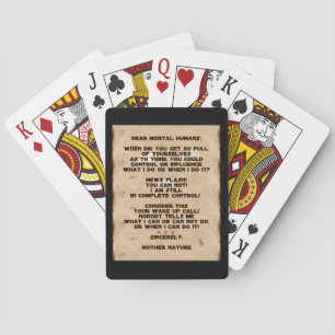 Climate Change Playing Cards