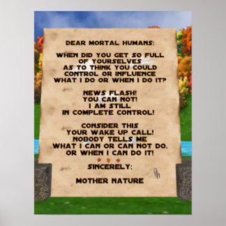 Climate Change Poster