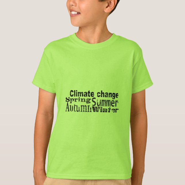 Climate Change T-Shirt (Front)
