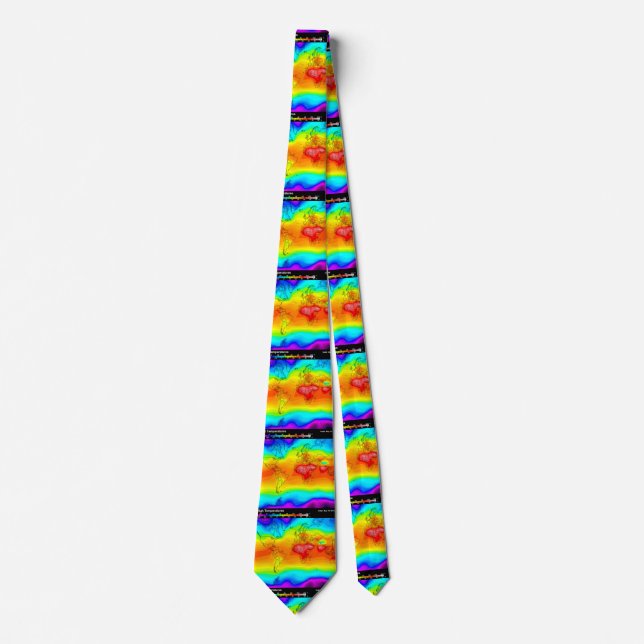 Climate Change Tie (Front)