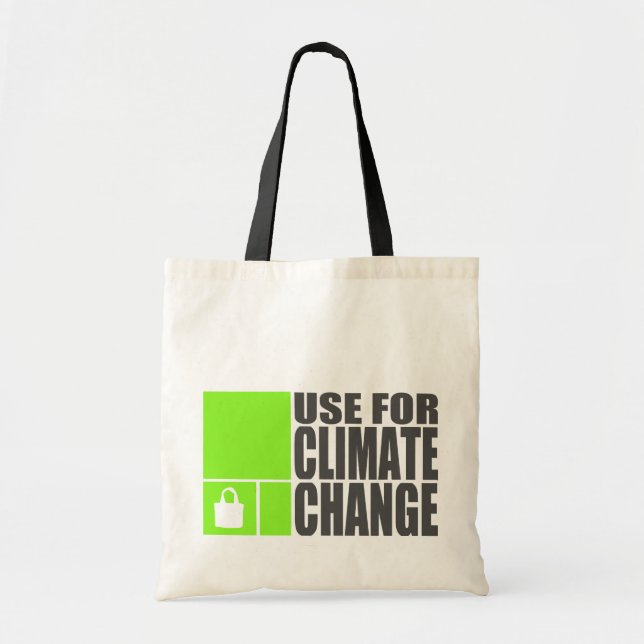 Climate Change Tote Bag (Front)
