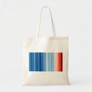 Climate Crisis Warming stripes Tote Bag