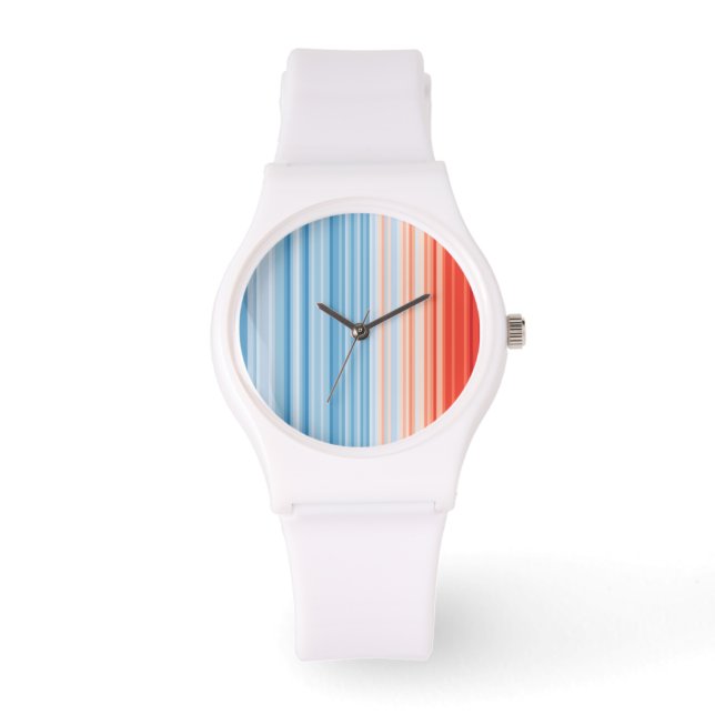 Climate Crisis Warming stripes  Watch (Front)