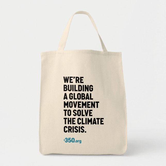 Climate Movement Tote Bag (Front)