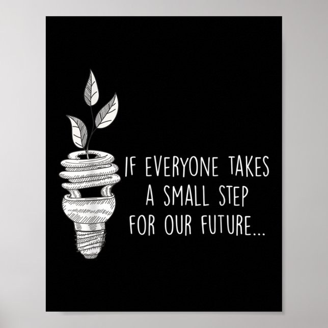 Climate Protection, Nature Protection, Environment Poster (Front)