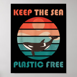 Climate Protection Whale Environmental Protection  Poster