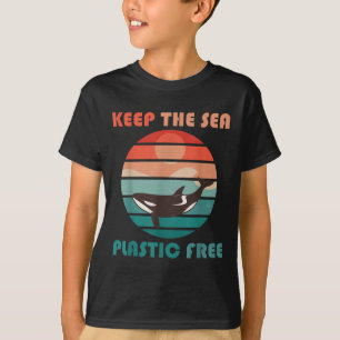 Climate Protection Whale Environmental Protection  T-Shirt