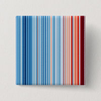 Climate Stripes Button (pin)