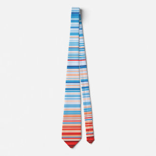 Climate Stripes Krawatte Germany 1881-2021 Tie