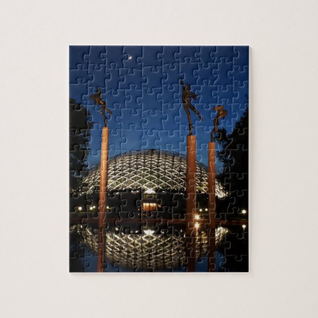 Climatron at Missouri Botanical Garden Jigsaw Puzzle (Vertical)