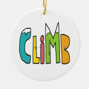 Climb Ceramic Tree Decoration
