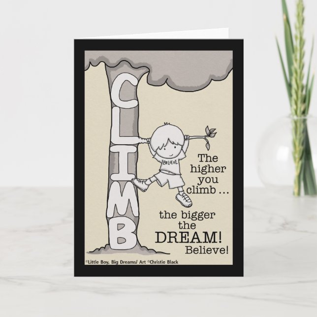 Climb Higher Card (Front)
