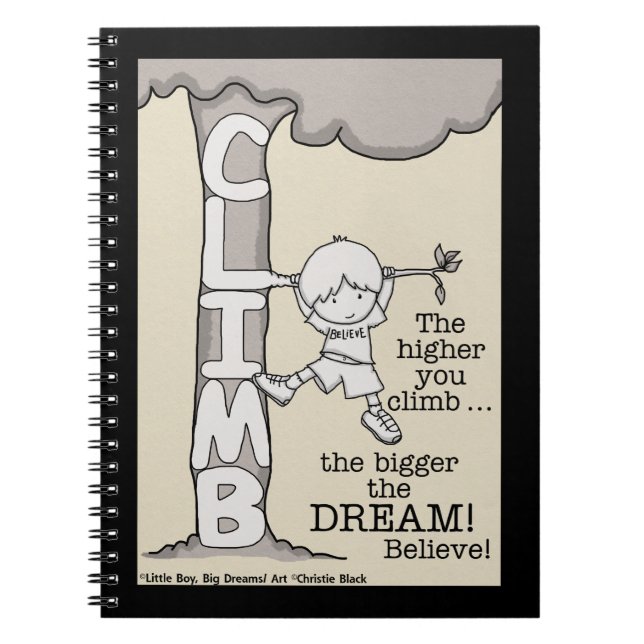 Climb Higher Notebook (Front)