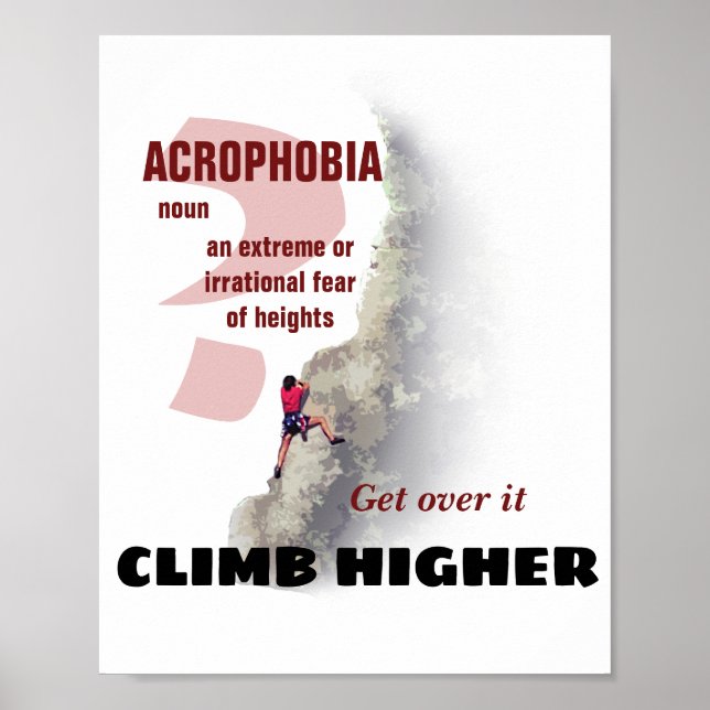 Climb Higher Poster (Front)