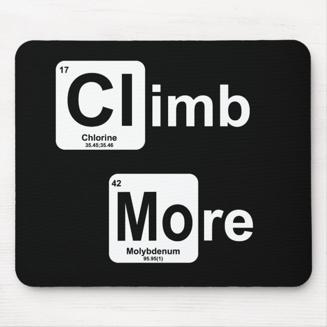 climb more mouse mat (Front)
