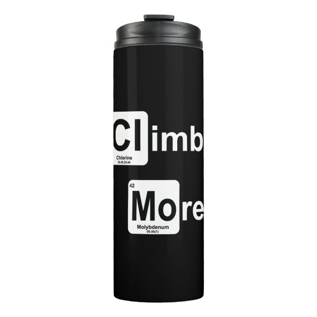 climb more thermal tumbler (Front)