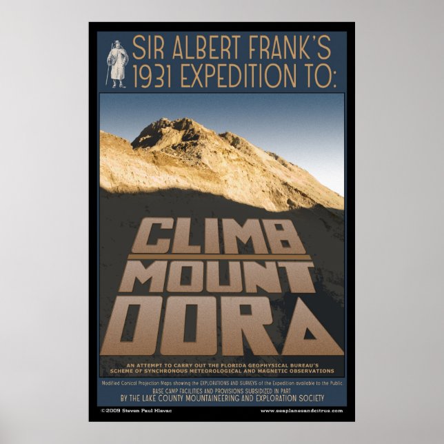 Climb Mount Dora poster (Front)