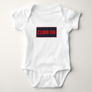 climb on baby bodysuit