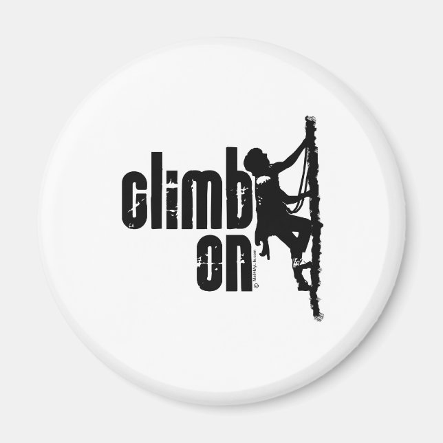 Climb On Magnet (Front)