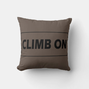 Climb on rock climbing cushion