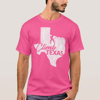 Climb Texas Rock Climbing Shirt Climber Gift