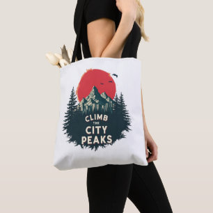 Climb The City Peaks – Mountaineer Adventures Awai Tote Bag