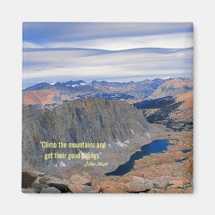 Climb the Mountains Magnet