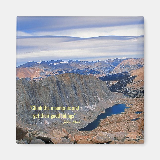 Climb the Mountains Magnet (Front)