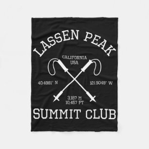 Climbed Len Peak Summit Club Hike Usa Hiking Mount Fleece Blanket