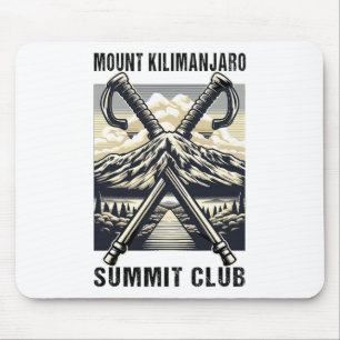 Climbed Mount Kilimanjaro Summit Club Hike Tanzani Mouse Mat
